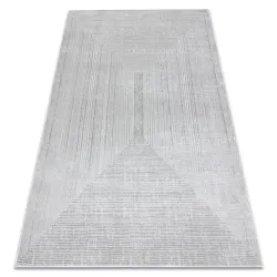 Teppich BALANCE 8788 grau - Geometrisch, strukturell, glamourös
