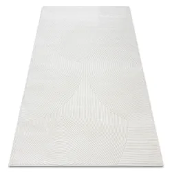 Teppich BALANCE 0194 creme - Geometrisch, strukturell, glamourös