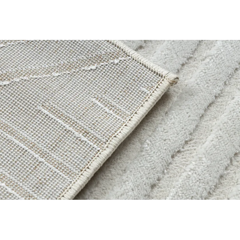 Dywan BALANCE 1503 krem - Geometryczny, strukturalny, glamour 