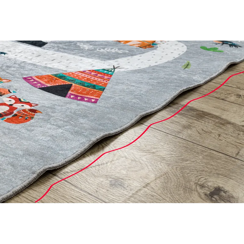 BAMBINO 2160 Teppich mit Tiermotiven, perfekt für das Kinderzimmer