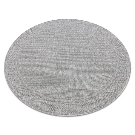 Sisal Teppich TIMO 5979 in hellem Grau, perfekt für den Außenbereich
