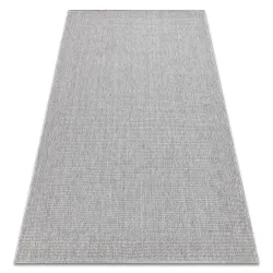 Sisal Teppich TIMO 5979 in hellgrau für den Außenbereich