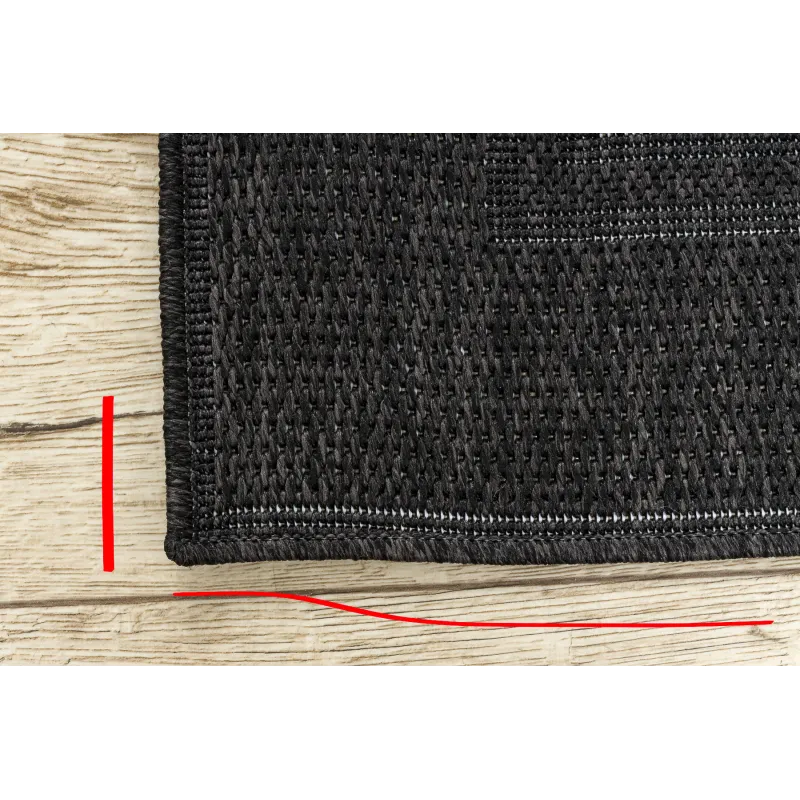TIMO 5000 Sisal Teppich aus Naturmaterial - wetterbeständig und robust