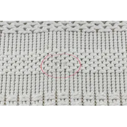 Strukturierter sisal Teppich TIMO 5979, perfekt für Außenbereiche