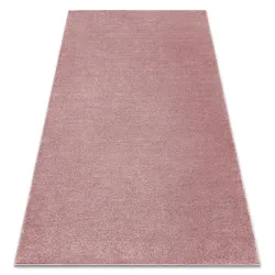 Teppich SOFTY glatt, einfarbig rosa - ZWEITKLASSIGES PRODUKT