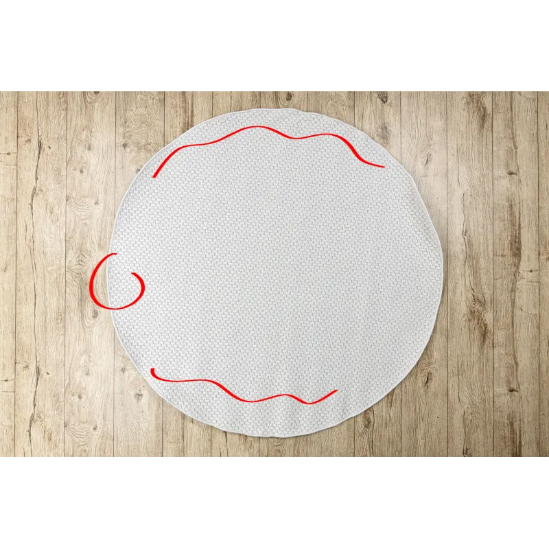 TIMO 6272 SISAL Teppich, perfekt für Außenbereiche und Terrassen