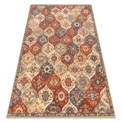Teppich LEGEND 468 05 GB990 Wollzimmer OSTA - Orientalisch, exklusiv beige / rot