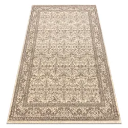 Teppich LEGEND 468 12 GB620 Wollzimmer OSTA - Ornament, Rahmen exklusiv beige / braun