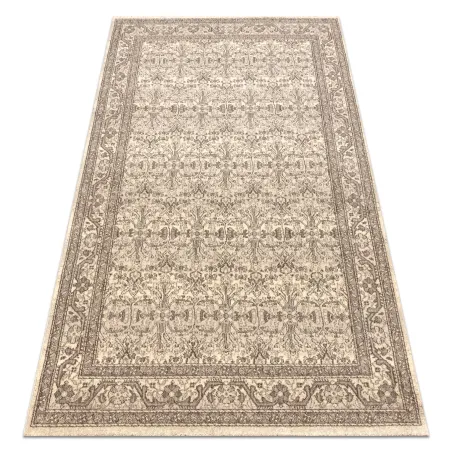 Dywan LEGEND 468 12 GB620 wełniany OSTA - Ornament, ramka eskluzywny beż /  brązowy