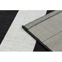Eleganter Sisal Teppich in Grau, perfekt für Wohnräume