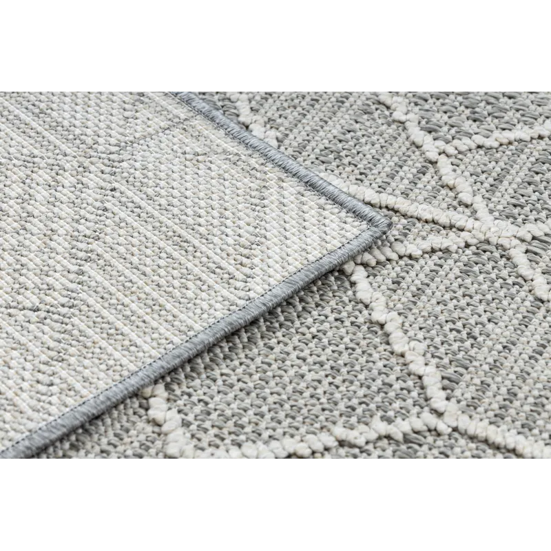 Teppich JERSEY 19231 grau - weicher, strukturierter Stoff für den Wohnbereich