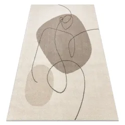 Teppich FUSION 8299 creme / beige - Geometrisch, modern, abstrakt