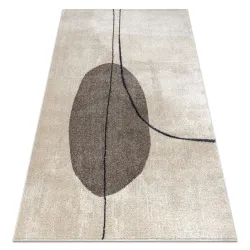 Teppich FUSION 0808 creme / beige - Geometrisch, modern, abstrakt