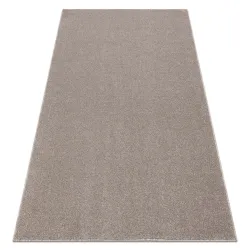 Teppich ETON PLUS beige einfarbig, unifarben, glatt
