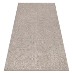 Brauner Teppich Polypropylen 80x150 cm