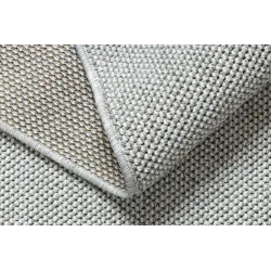 Silberner Teppich Polypropylen 80x150 cm – Ansicht 4