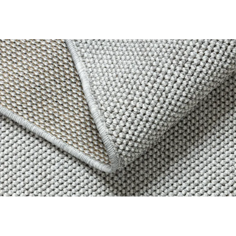 Silberner Teppich Polypropylen 80x150 cm – Ansicht 4
