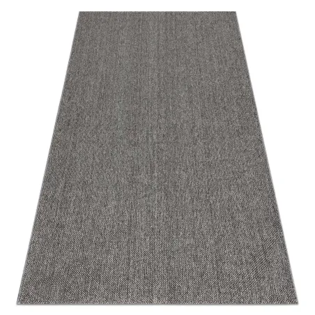Grauer Polypropylen Teppich 80x150 cm für moderne Räume