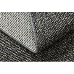 Grauer Teppich Polypropylen 80x150 cm – Ansicht 4