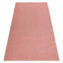 Teppich ETON PLUS Puderrose Einfarbig, einfarbig, glatt