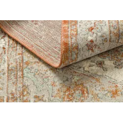 Dywan SOHO 477.01.LA112 wełniany OSTA - Ornament, rozeta naturalny terakota / beż