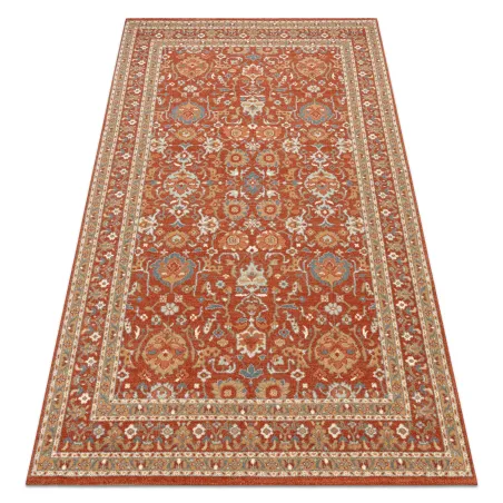 Dywan SOHO 477.26.LA300 wełniany OSTA - Ornament, ramka naturalny terakota / beż 