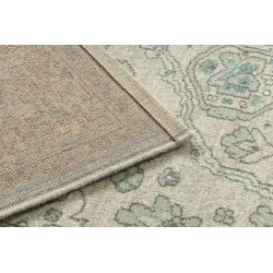 Dywan SOHO 477.01.LA119 wełniany OSTA - Ornament, rozeta naturalny beż / zielony 
