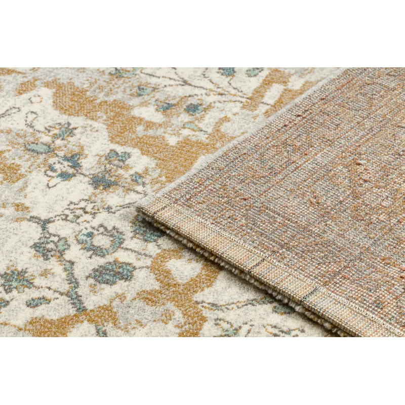 Dywan SOHO 477.04.LA113 wełniany OSTA - Ornament, ramka naturalny beż / brązowy 