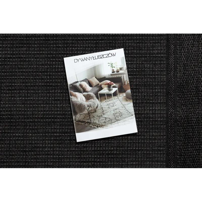 SISAL Teppich TIMO 5000 in elegantem Schwarz, ideal für Gartenmöbel