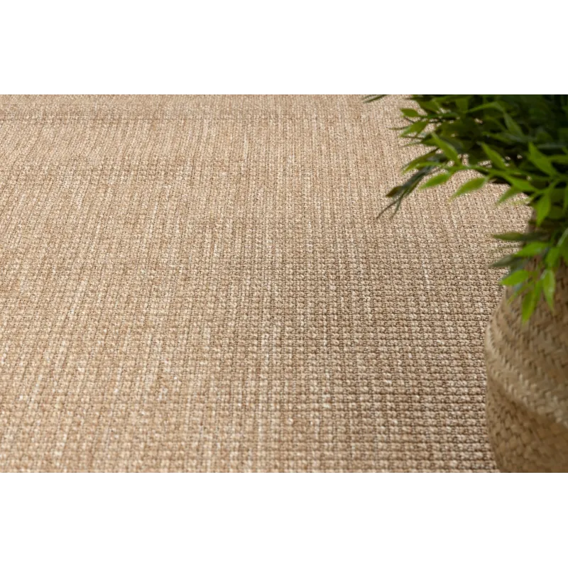 Sisal Teppich TIMO 5979 in dunkelbeige, ideal für den Wohnbereich
