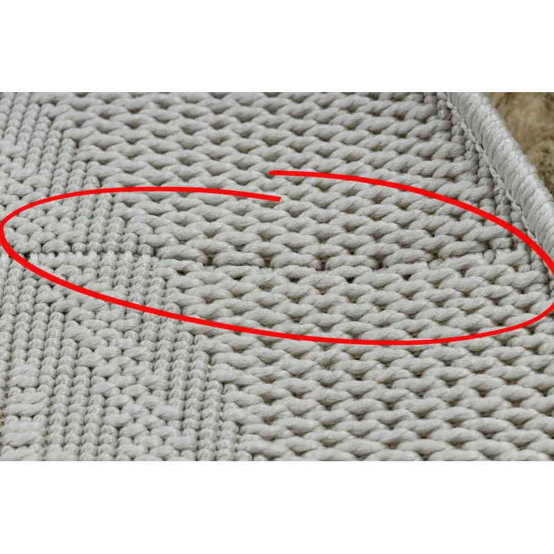 Vielseitiger Sisal Teppich TIMO 5979 für Innen- und Außenbereiche