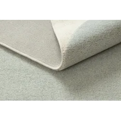 Dywan FLUX 461.10.AE500 wełniany OSTA - Geometryczny, strukturalny, loftowy niebieski / krem