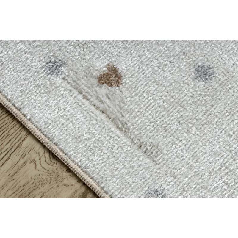 Teppich BONO 724 REGENBOGEN, HERZ - weicher Teppich mit angenehmer Textur
