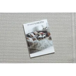 Sisal Teppich TIMO 5979 in elegantem Weiß, ideal für Gartenmöbel