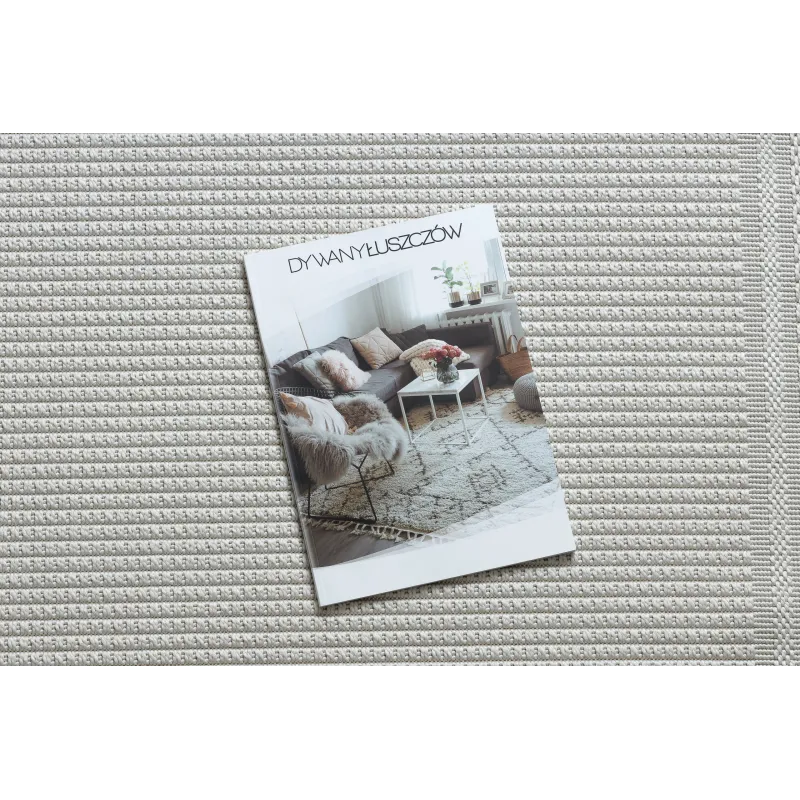Weißer Sisal Teppich TIMO 5979, stilvolles Accessoire für den Außenbereich, 2. Wahl