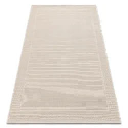Beiger SISAL Teppich TIMO 5979 für den Außenbereich - ZWEITKLASSIGES PRODUKT, umweltfreundlich