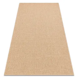 Sisal Teppich TIMO 6272 in dunkelbeige für den Außenbereich, 2. Wahl