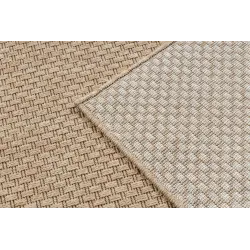 Hochwertiger Sisal Teppich TIMO 6272, robust und wetterfest für den Außenbereich