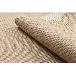 Sisal Teppich TIMO 6272 perfekt für den Außenbereich, ideal für Entspannungszonen