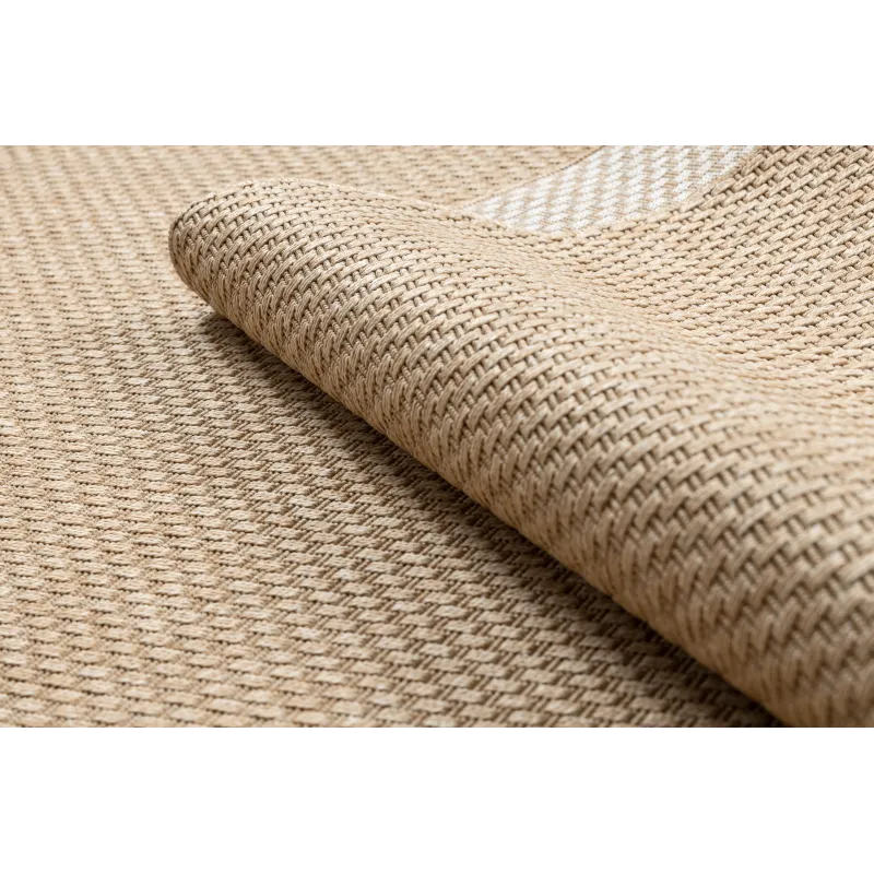 Sisal Teppich TIMO 6272 perfekt für den Außenbereich, ideal für Entspannungszonen