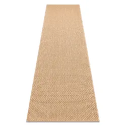 Teppich TIMO 5979 in dunkelbeige, aus Sisal, für den Außenbereich geeignet