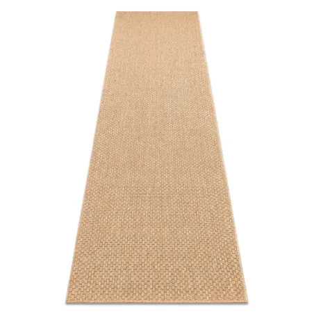 Teppich TIMO 5979 in dunkelbeige, aus Sisal, für den Außenbereich geeignet