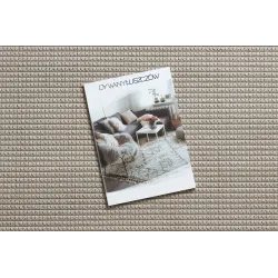 Weißer Sisal Teppich TIMO 5979 für den Außenbereich, stilvoll und robust