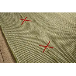 Modischer grüner Sisal Teppich PATIO 2778, perfekt für moderne Räume