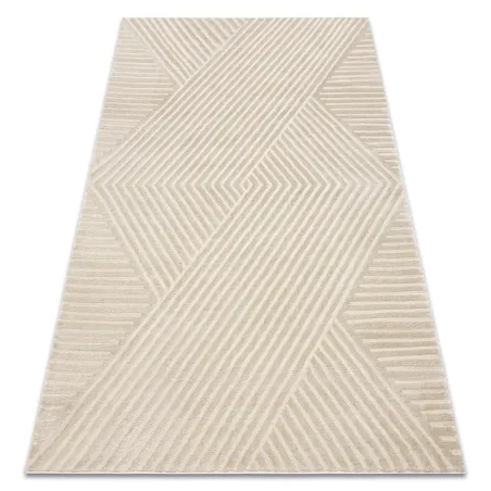 Dywan BALANCE 1503 taupe - Geometryczny, strukturalny, glamour 
