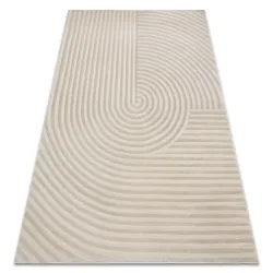 Teppich BALANCE 1921 taupe - Geometrisch, strukturell, glamourös
