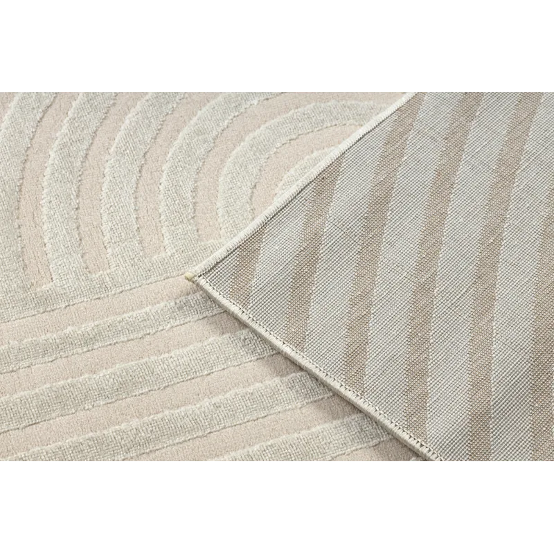 Dywan BALANCE 1921 taupe - Geometryczny, strukturalny, glamour 