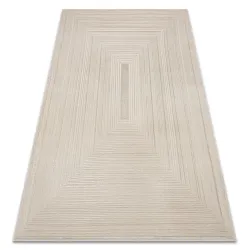 Teppich BALANCE 8788 taupe - Geometrisch, strukturell, glamourös