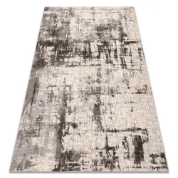 Wollenteppich NAIN Abstraktion, Vintage 7005/51625 beige / grau
