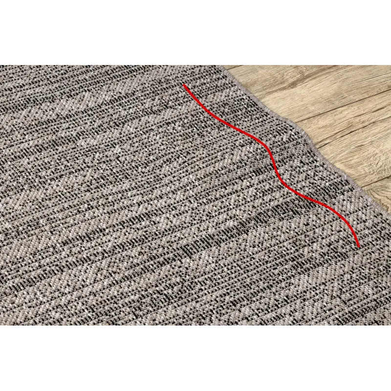 DYWAN SZNURKOWY SIZAL FLOORLUX 20389 silver / black MELANŻ - 2 GATUNEK